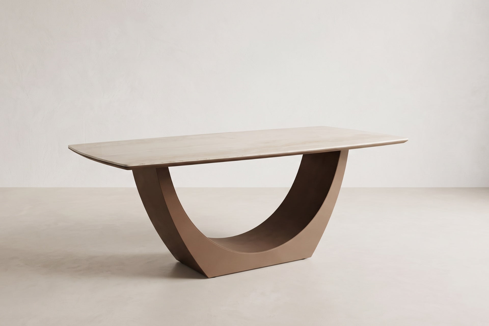 Porcelain Ceramic Tabletop Uno Leg