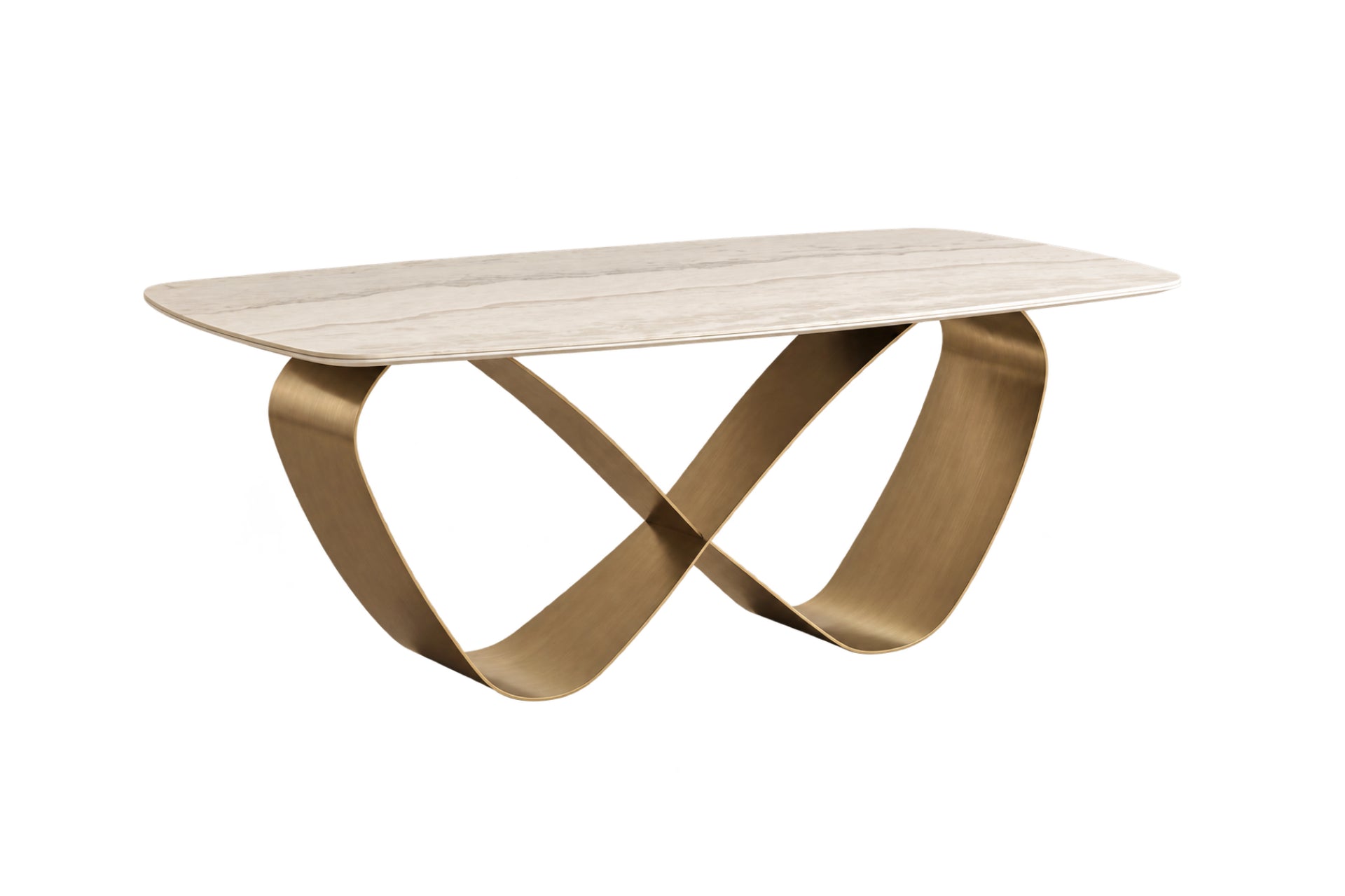 Porcelain Ceramic Tabletop Endless Leg