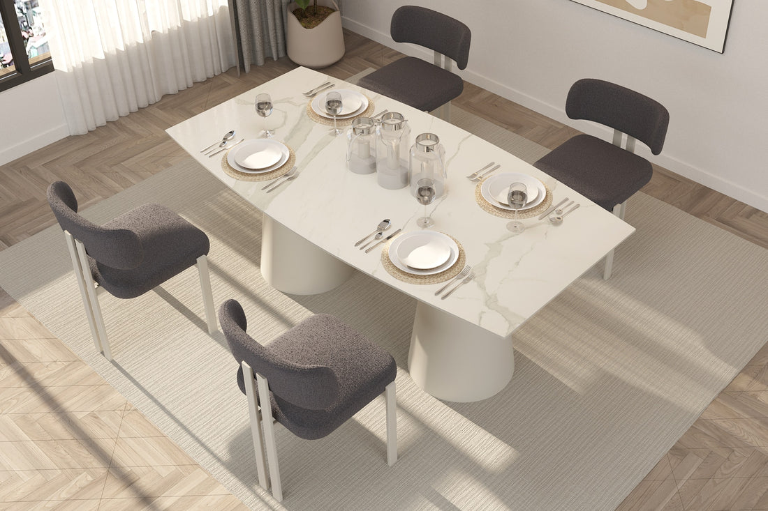 Kano Albatros Tabla Konik Tek Taş Masa Takımı