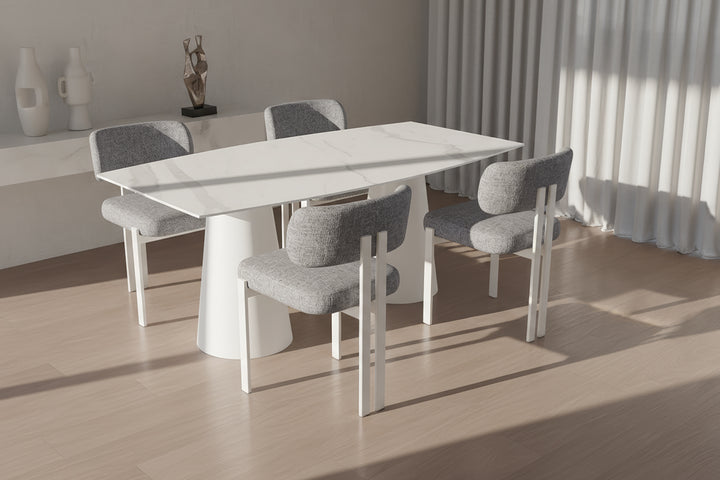 Kano Albatros Tabla Konik Tek Taş Masa Takımı