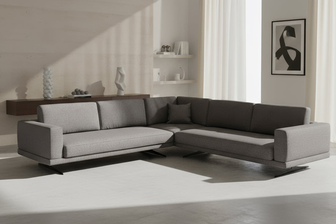 Mida Koltuk Gri Metal T Ayak