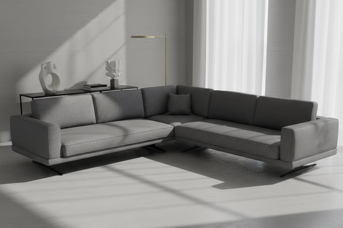 Mida Koltuk Gri Metal T Ayak