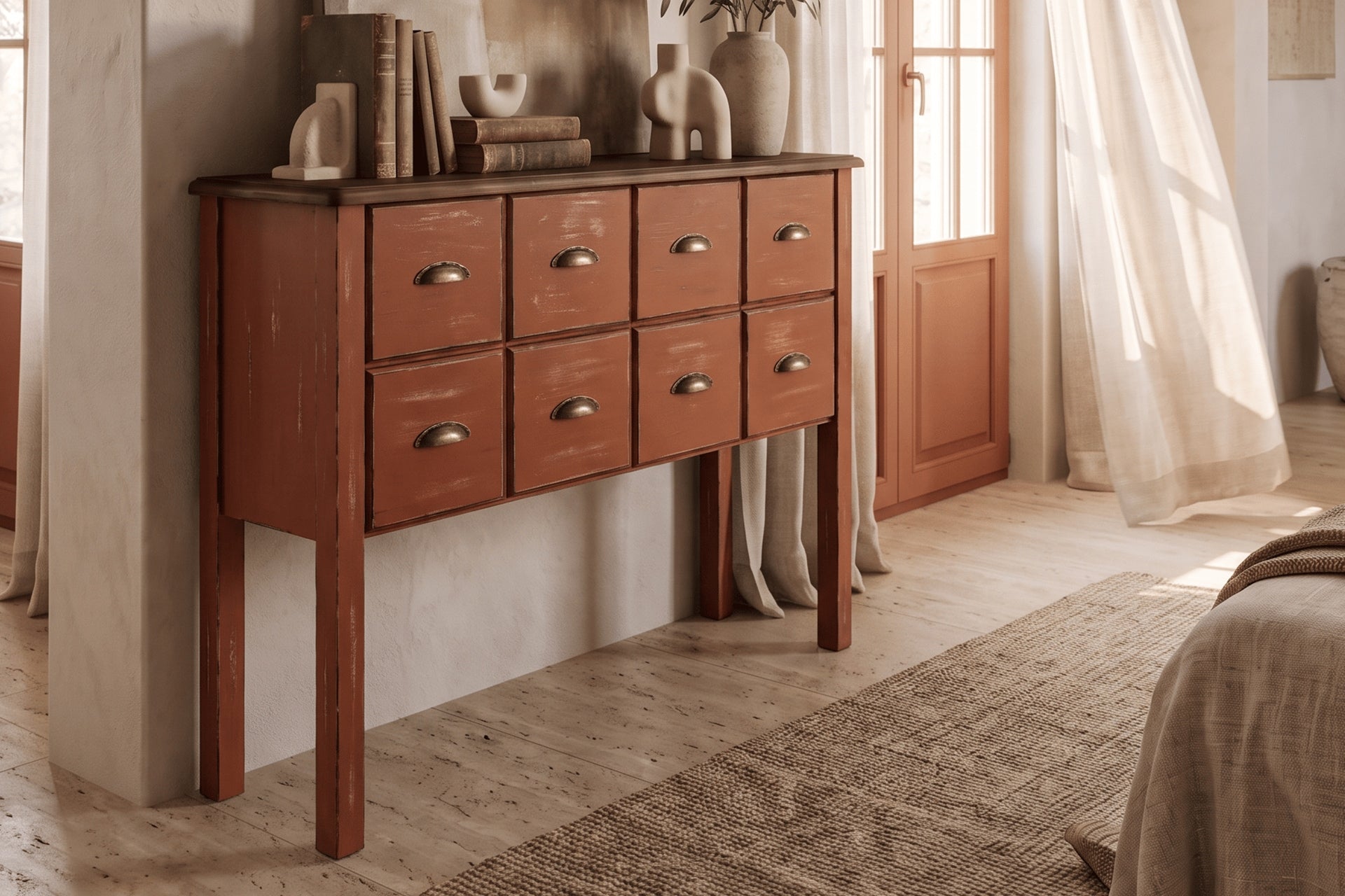 Salt 8-Drawer Tiled Dresser