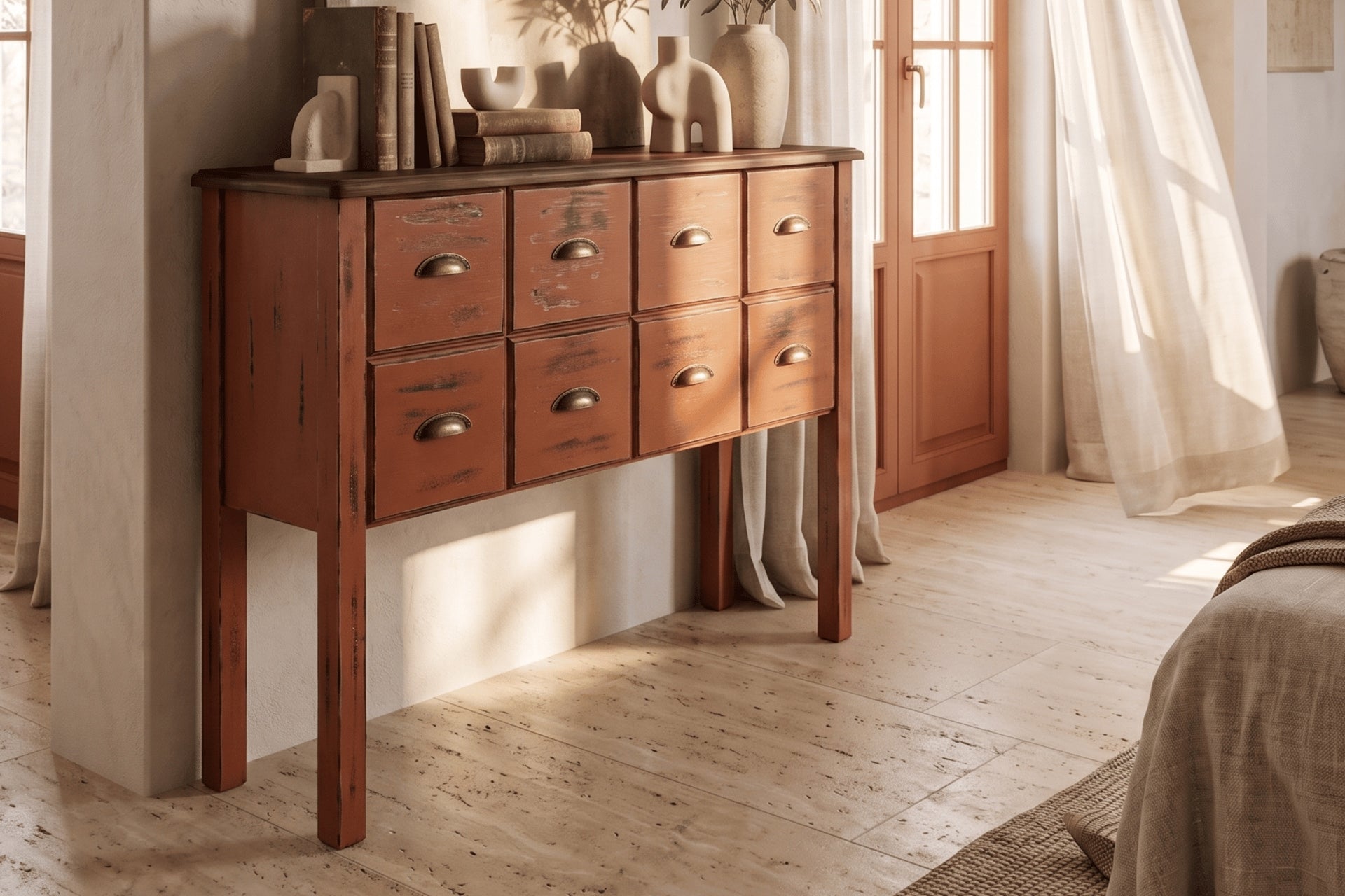 Salt 8-Drawer Tiled Dresser