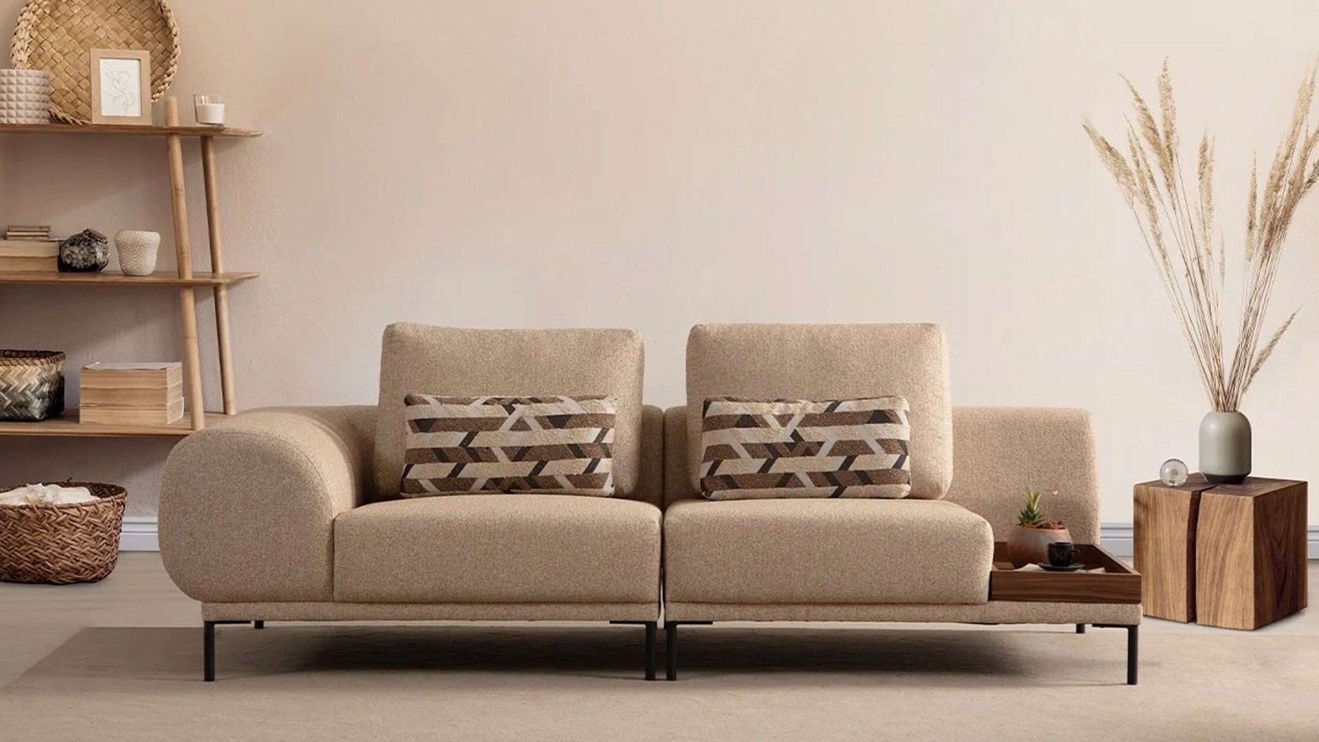 Calyx Sehpalı Modern Koltuk