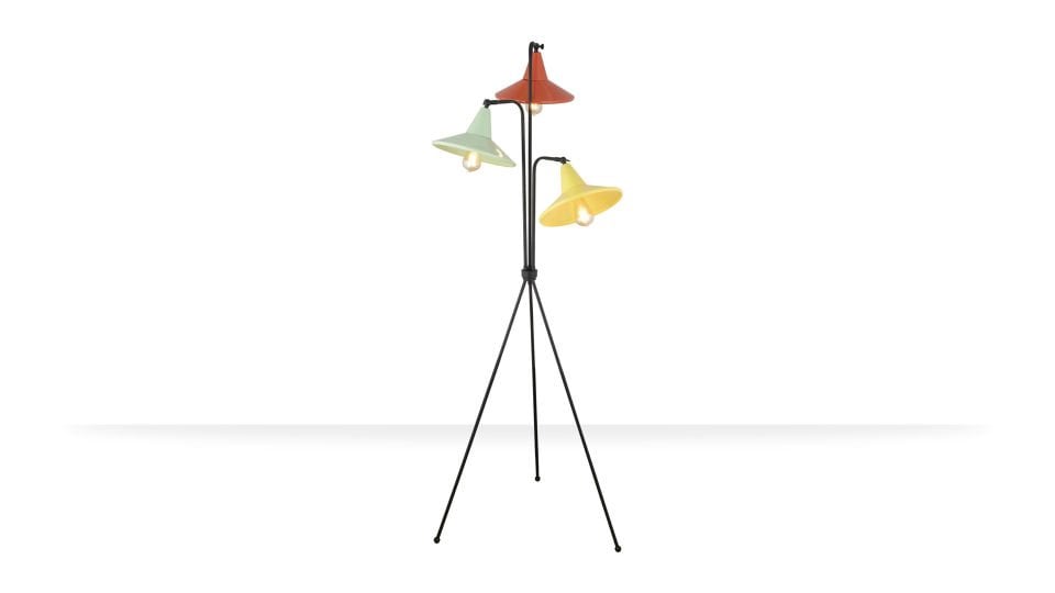 Jadira 3lü Çok Renkli Modern Tasarım Retro Lambader